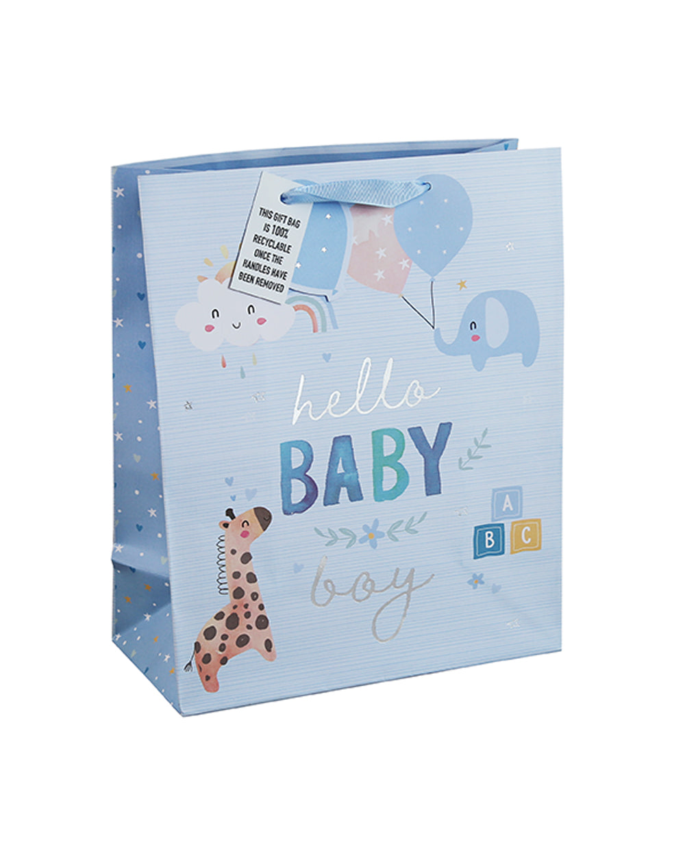 Eurowrap Baby Boy Large Gift Bag