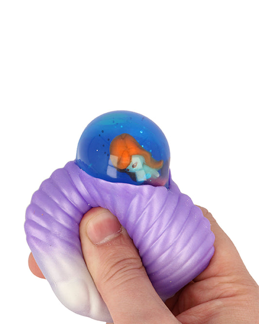 Keycraft Pocket Money Fun Squishy Mermaid Bubble Shells Assorted 1 Piece