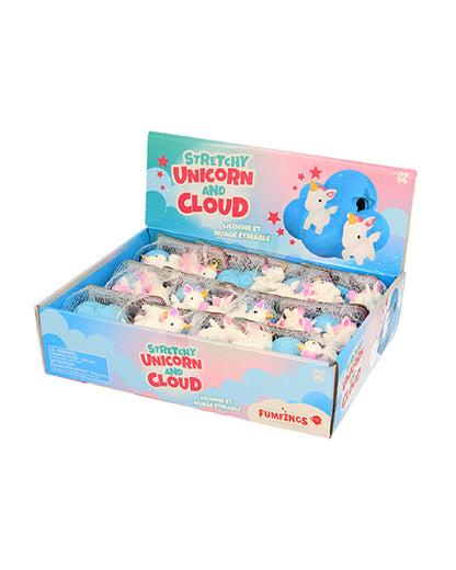 Keycraft Pocket Money Fun Stretchy Unicorn & Rainbow Cloud Assorted 1 Piece