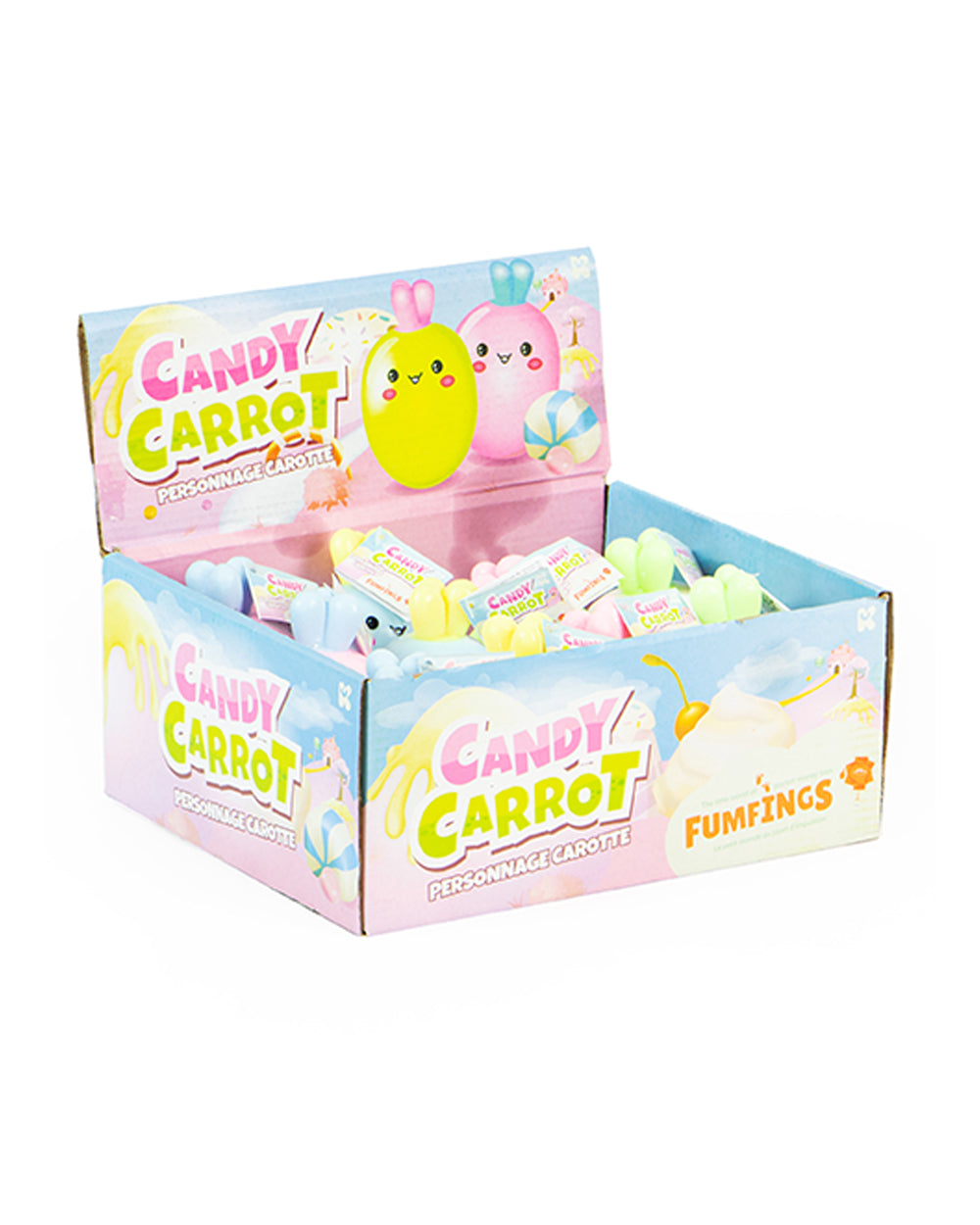 Keycraft Pocket Money Fun Candy Carrots Assorted 1 Piece