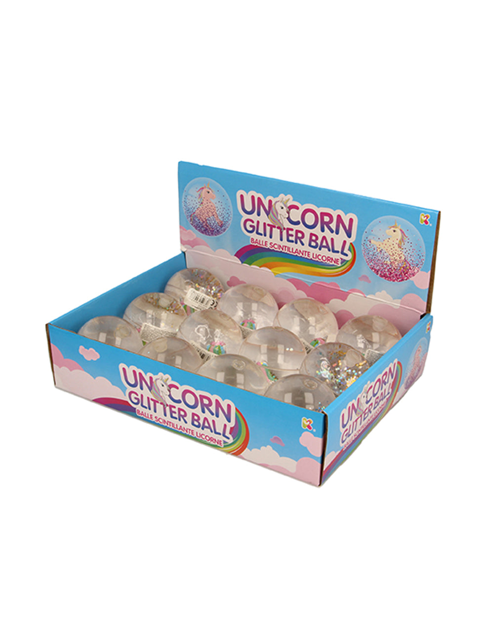 Keycraft Pocket Money Fun Unicorn Glitter Balls