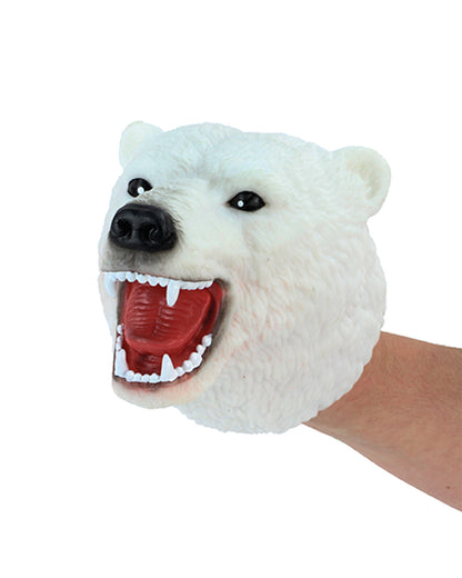 Keycraft Pocket Money Animal Polar Bear Hand Puppet