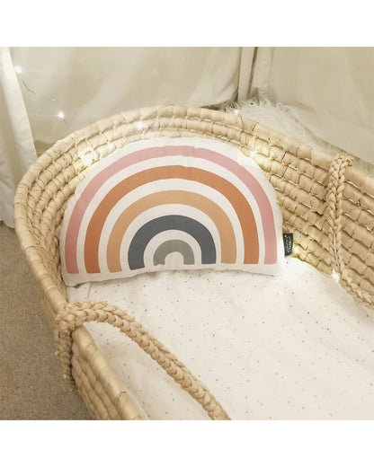 My Little Dreamer Rainbow Pillow Watercolors