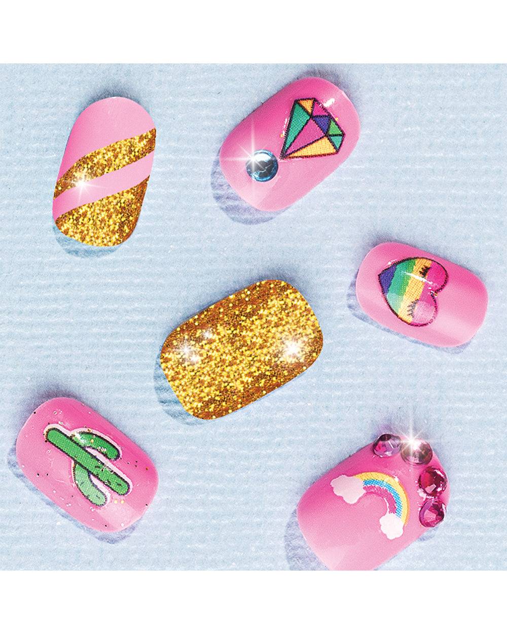 Hinkler Curious Craft Crystal Creations Dazzling Nail Art