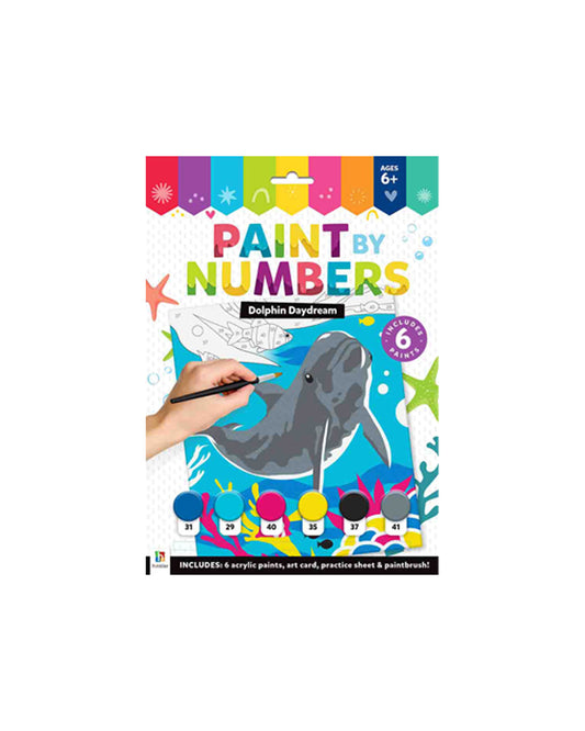 Hinkler Curious Craft Dolphin Daydream Paint By Numbers