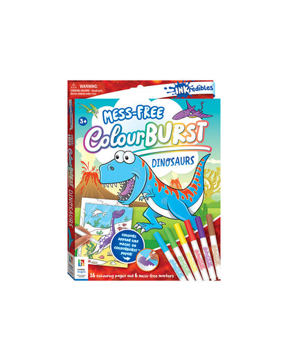 Hinkler Inkredibles Color Burst Coloring Dinosaurs