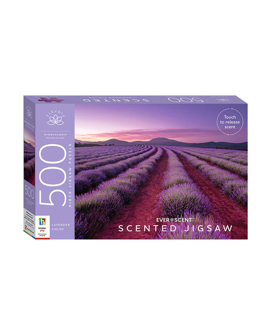 Hinkler Elevate Scented 500 Pieces Jigsaw Lavender Fields