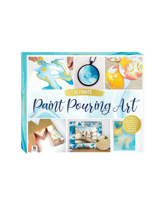 Hinkler Ultimate Paint Pouring Art Box Set Craft Maker