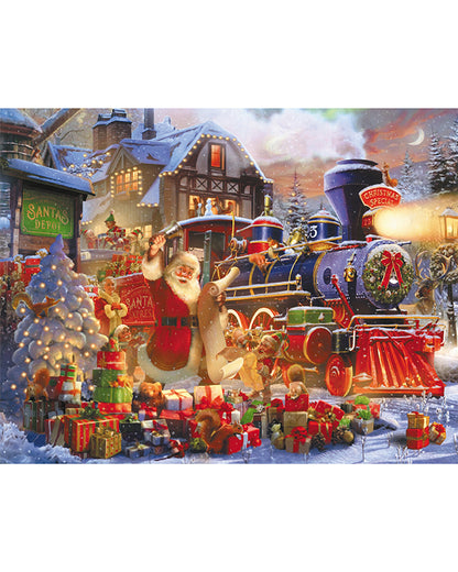 Hinkler Santa Express 1000 Pieces Christmas Jigsaw Mindbogglers