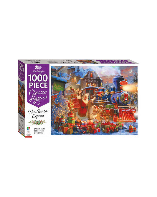 Hinkler Santa Express 1000 Pieces Christmas Jigsaw Mindbogglers