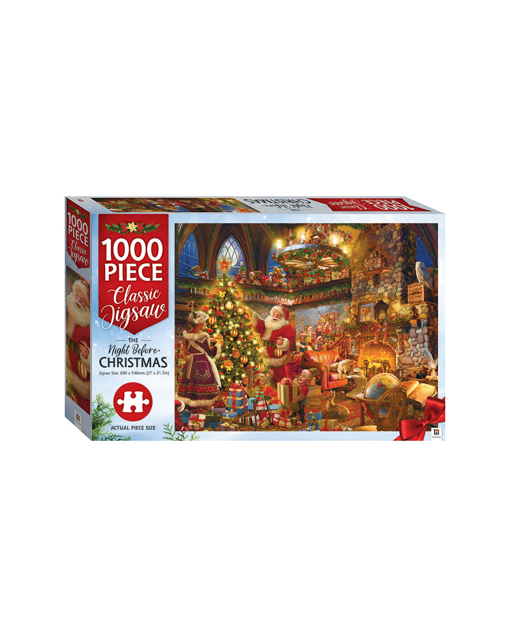 Hinkler Night Before Christmas 1000 Pieces Jigsaw Mindbogglers