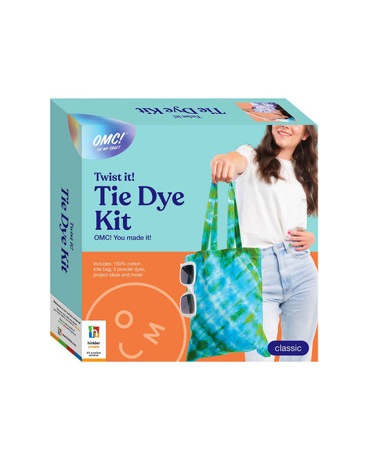 Hinkler Oh My Craft Twist It Tie Dye Kit