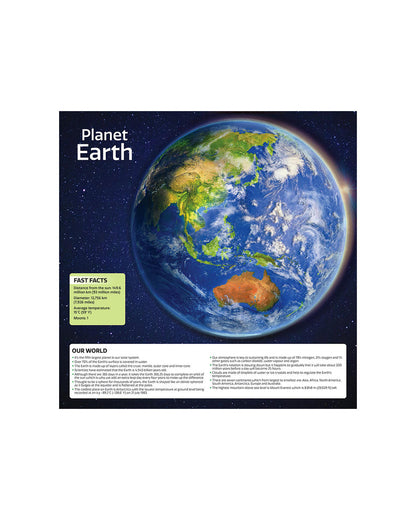 Hinkler Puzzlebilities Shaped 500 Pieces Jigsaw Planet Earth