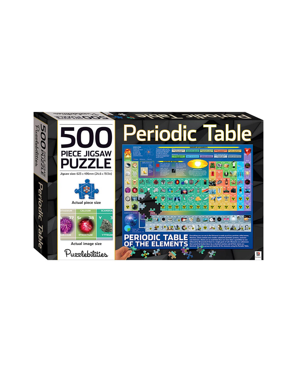 Hinkler Puzzlebilities Periodic Table 500 Piece Jigsaw Puzzle