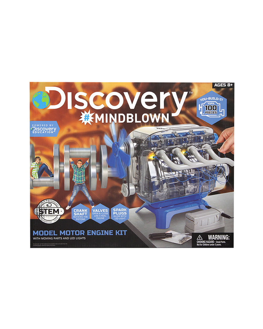 Discovery Toy Kids Model Engine Kit