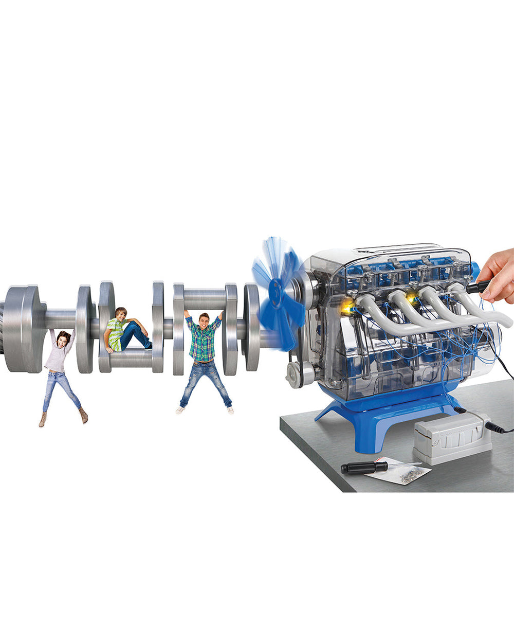 Discovery Toy Kids Model Engine Kit