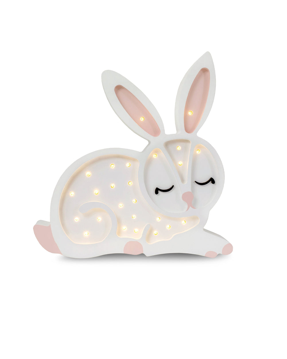 Little Lights Bunny Lamp Snow White