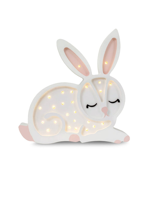 Little Lights Bunny Lamp Snow White