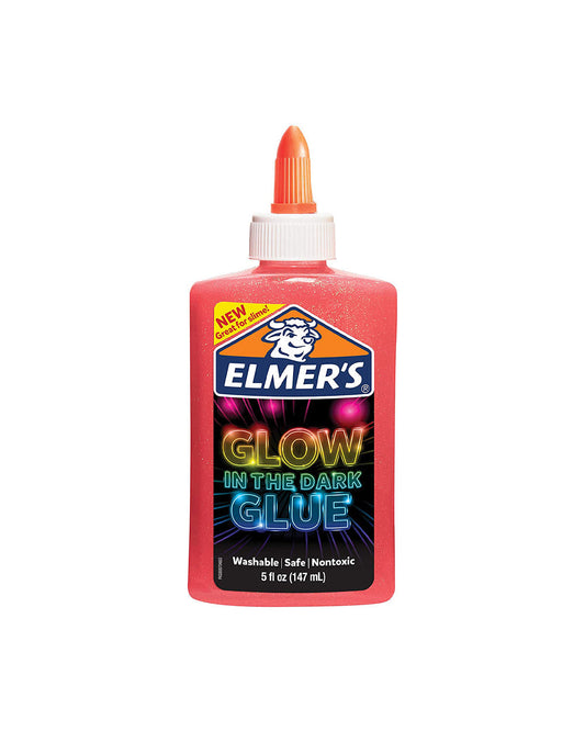 Elmer's 5oz Glow In The Dark Glue Pink