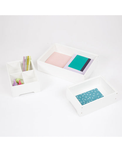 Great Little Stacking Craft Storage Set of 2