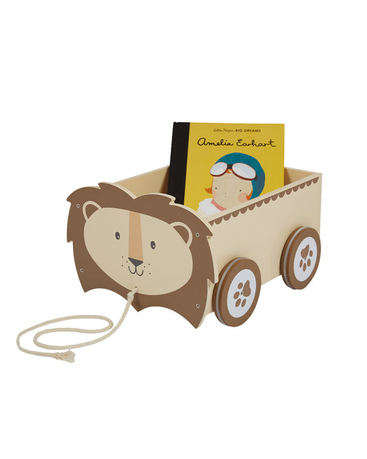 Great Little Book Cart Lion