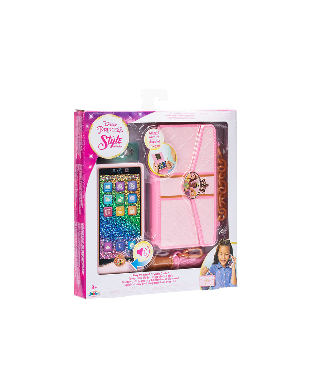 Disney Princess Style Phone & Clutch Battery Oprated