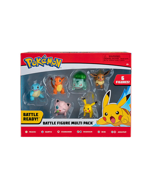 Pokemon Battle Figure Multi 6Pack Assorted 1 Piece