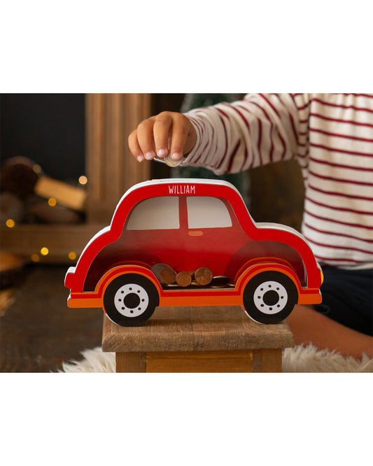 HenkiUp Personalized Car Piggy Bank