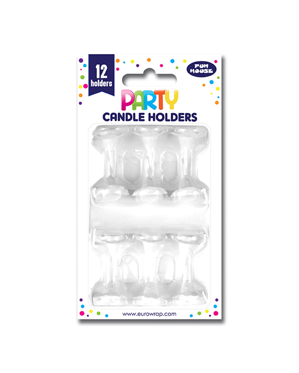 Fun House Candle Holder Pack of 12