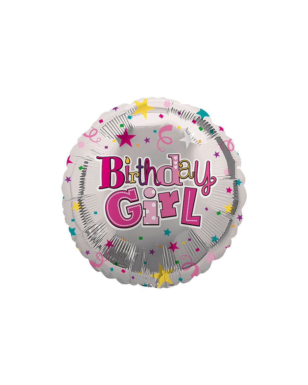 Ballunar Birthday Girl Foil Balloon 45.7cm