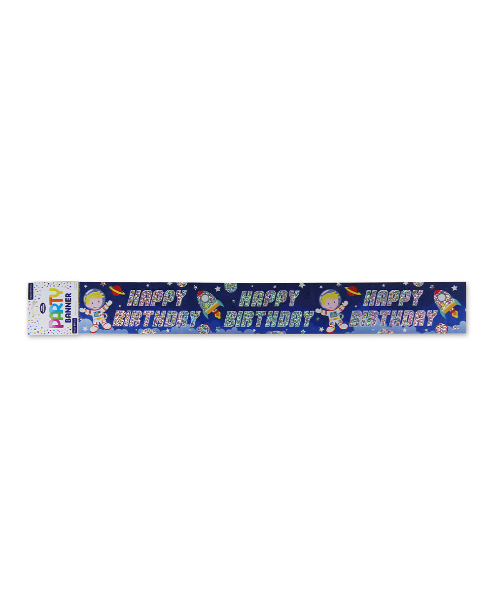 Fun House Birthday Boy Banner Space