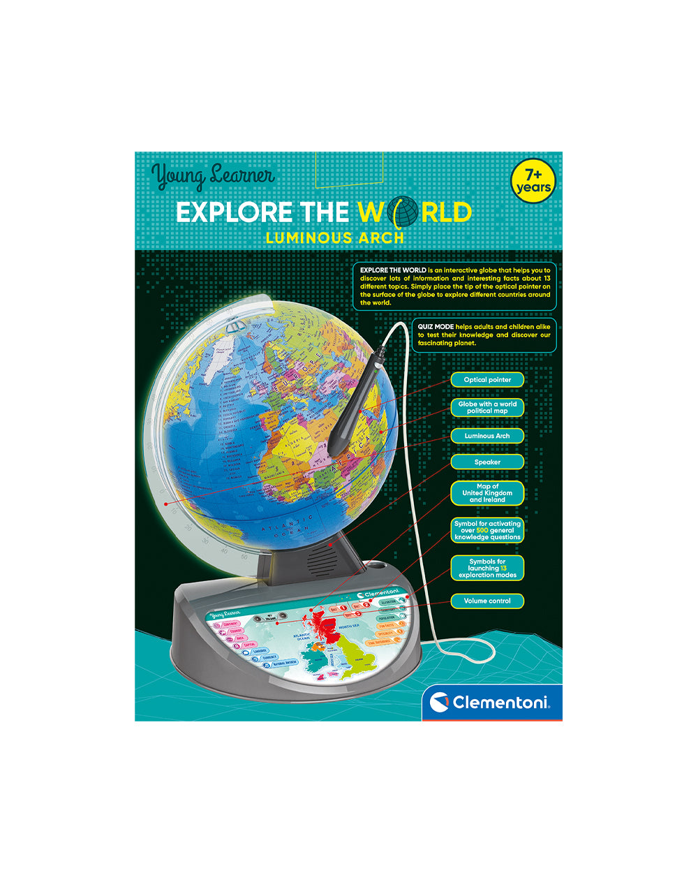 Clementoni Explore The World Globe