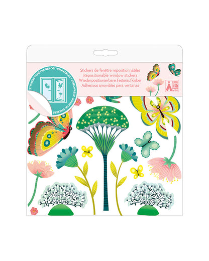 Djeco Butterflies in the Garden Window Stickers