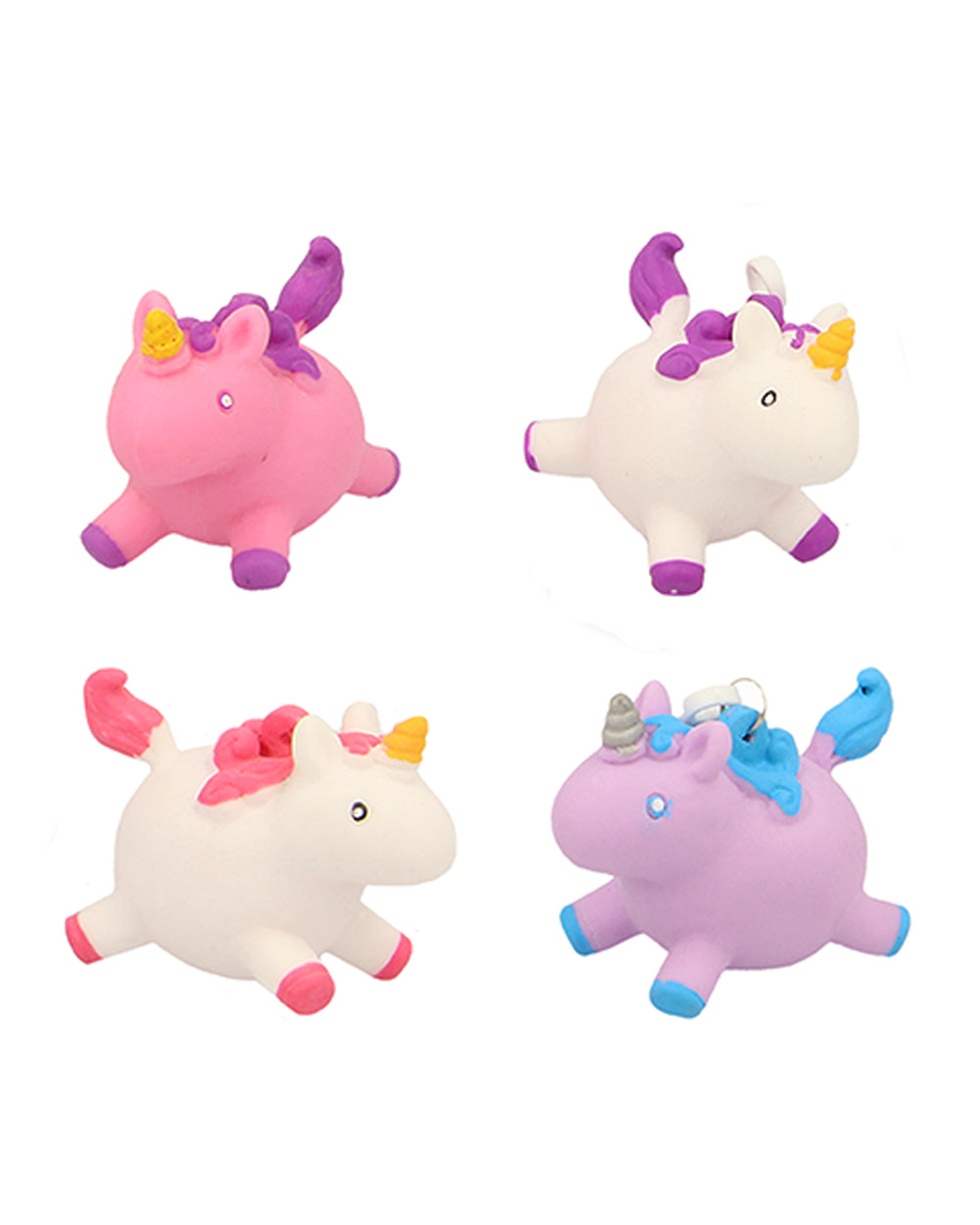 Keycraft Squeezy Unicorn Keyrings Assorted 1 Piece