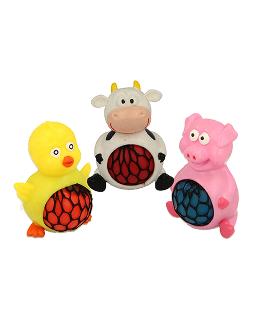 Keycraft Farm Squeezy Meshables Assorted 1 Piece