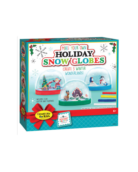 Creativity For Kids Make Your Own Holiday Snow Globes