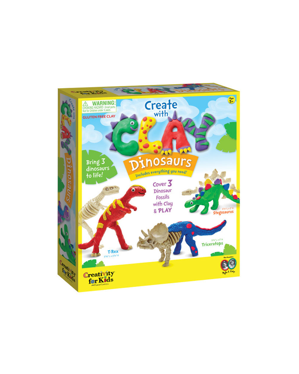 Creativity For Kids Create With Clay Dinosaurs