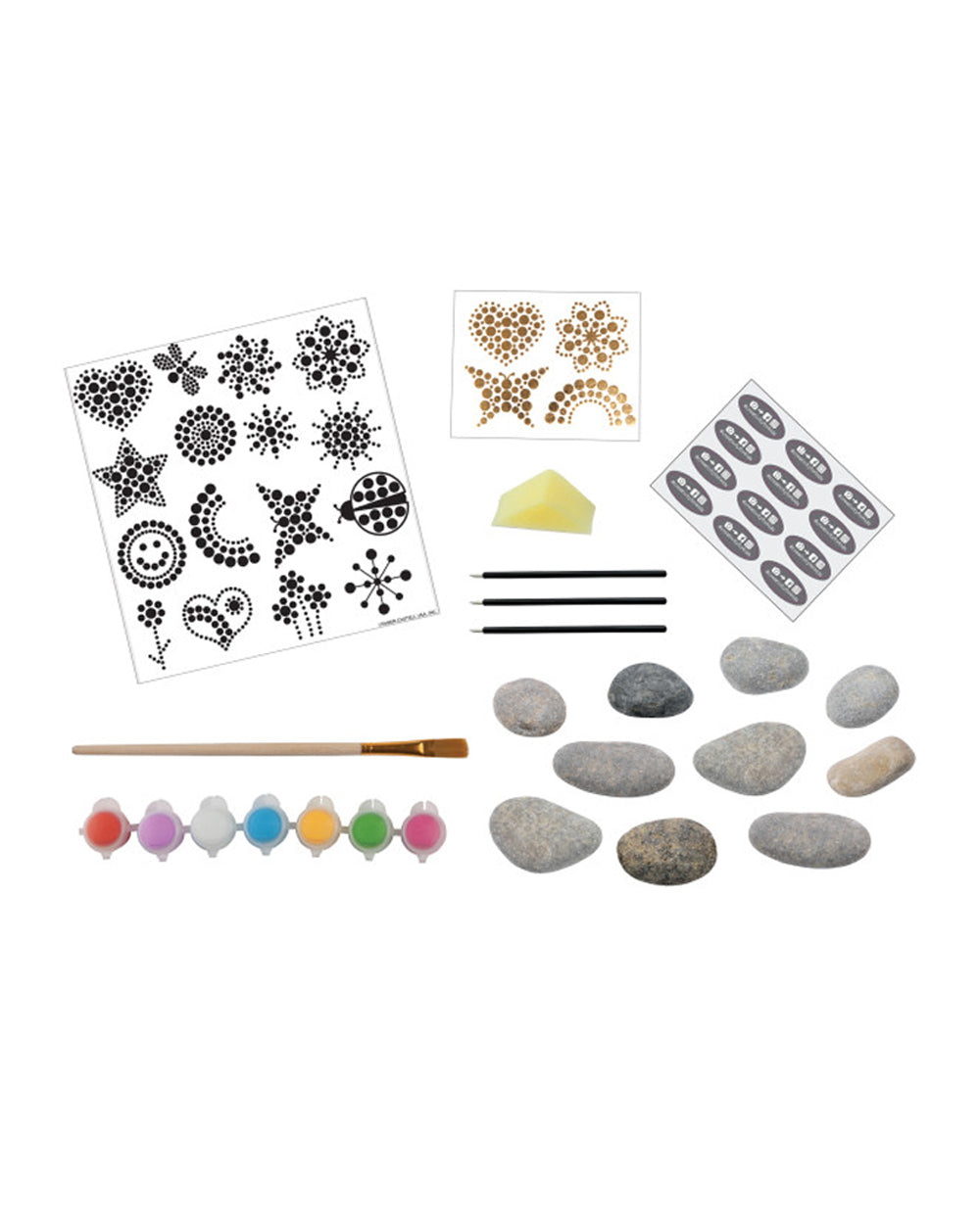 Creativity For Kids Hide & Seek Dot A Rock Painting Kit