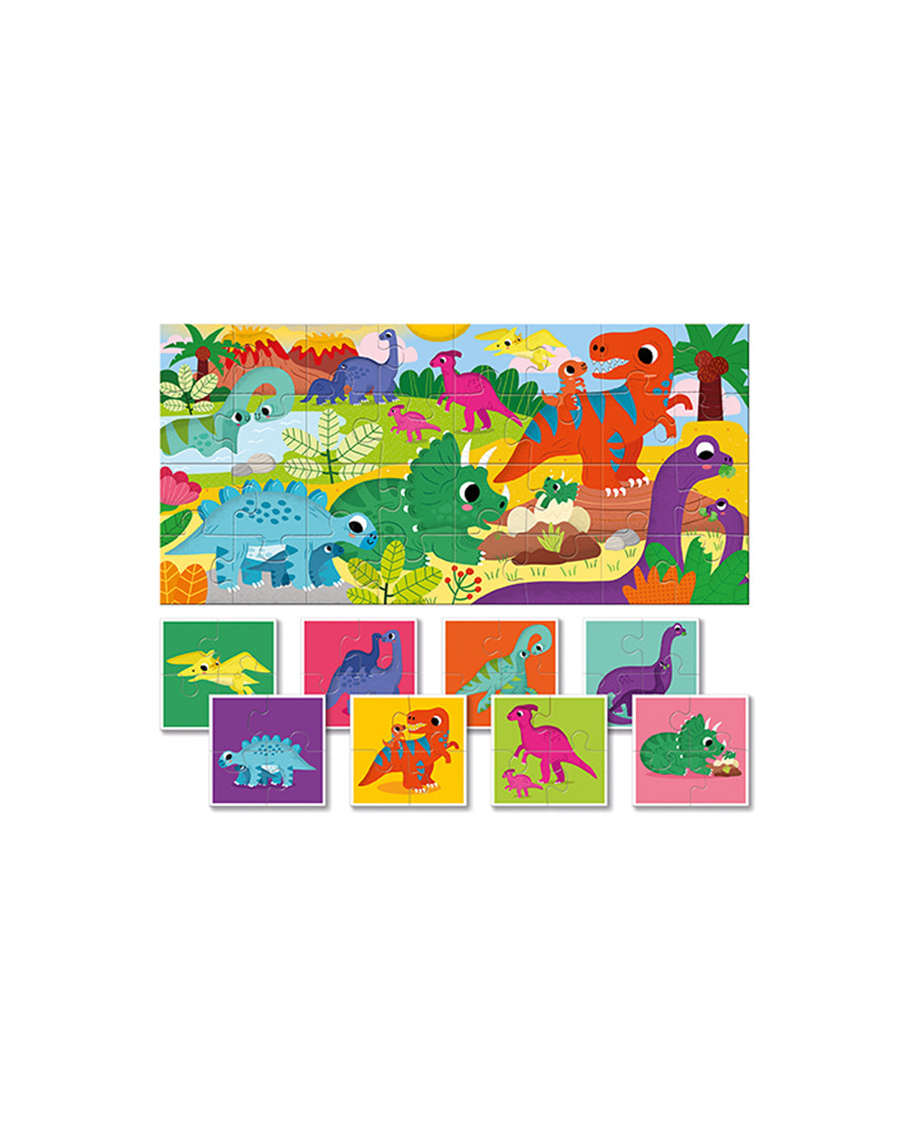 Ludattica Dudu Baby Puzzle Collection Dinosauri