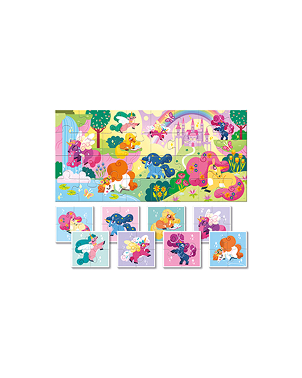 Ludattica Dudu Baby Puzzle Collection Unicorns