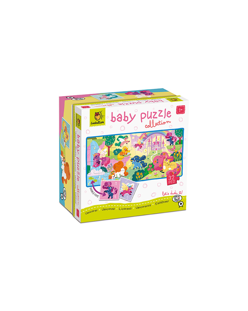 Ludattica Dudu Baby Puzzle Collection Unicorns