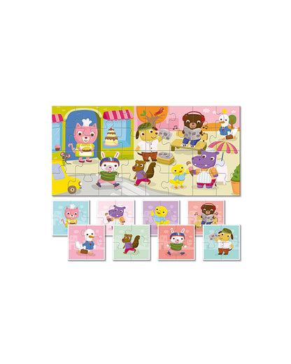 Ludattica Dudù Baby Puzzle Collection Puppies