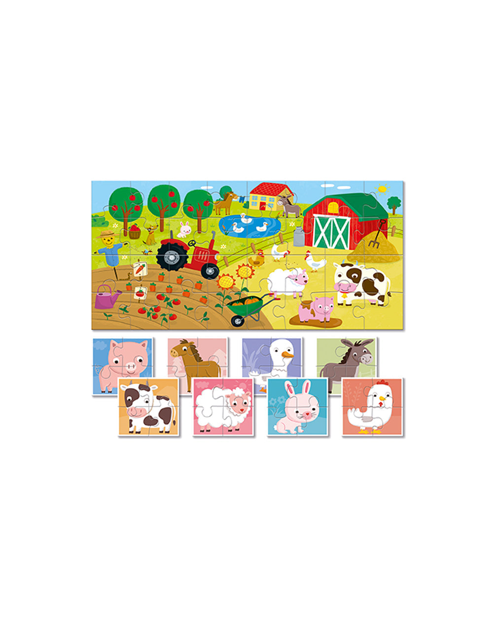 Ludattica Dudu Baby Puzzle Collection The Farm