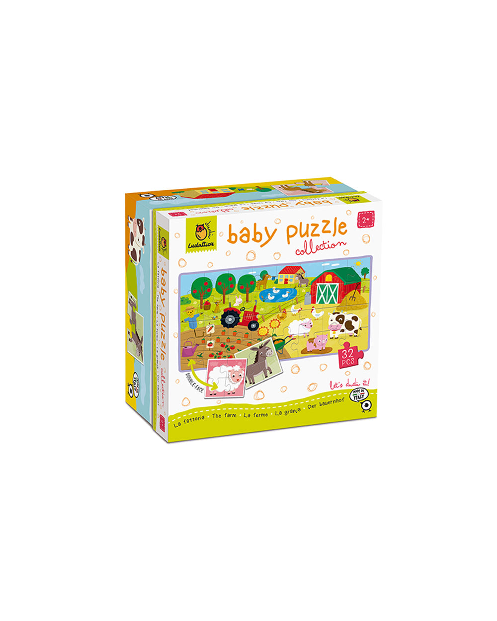 Ludattica Dudu Baby Puzzle Collection The Farm