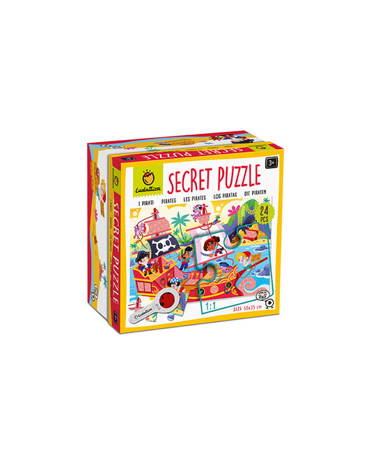 Ludattica Secret Puzzle Pirates 24 Piees Set