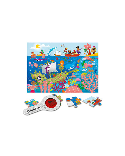 Ludattica Secret Puzzle The Sea 24 Pieces Set