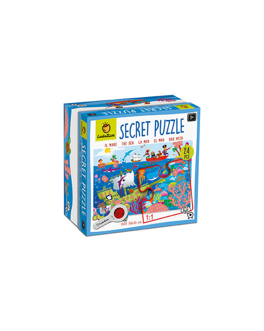 Ludattica Secret Puzzle The Sea 24 Pieces Set