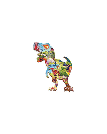 Ludattica Woody Puzzle Dinosaurs