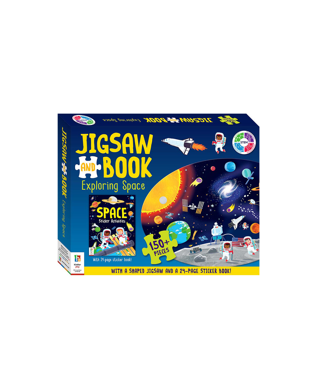 Hinkler Jigsaw & Book Exploring Space