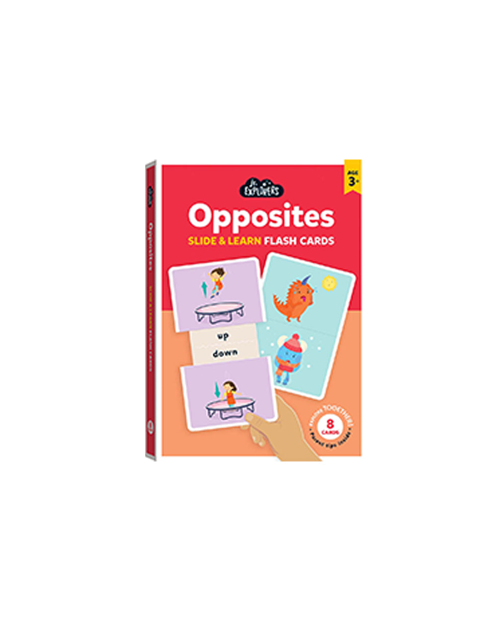 Hinkler Junior Explorers Opposites Slide & Learn Flash Cards